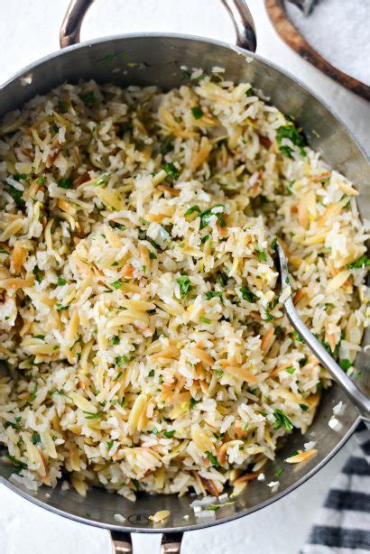 Greek Lemon Rice Pilaf - Simply Scratch