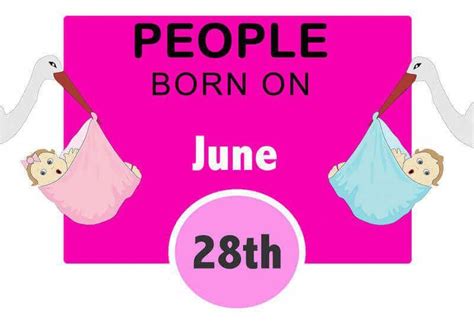 Numerological Personality Traits of People Born on June 28th # ...