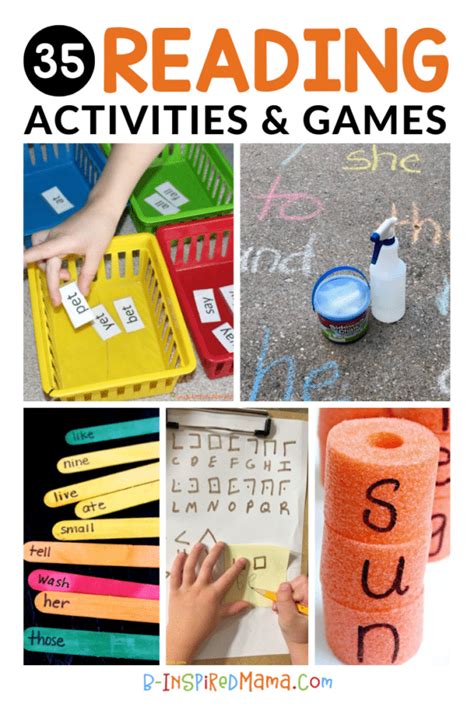 35 Fun Kids Reading Activities and Games for Kids