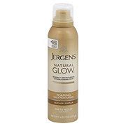 Jergens Natural Glow Fair To Medium Skin Tones Foaming Daily Moisturizer - Shop Bath & Skin Care ...