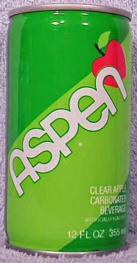 Gone But Not Forgotten Groceries: From the Beverage Aisle: Aspen Soda