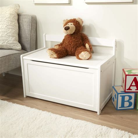 Wooden Toy Chest – White | Best Of As Seen On TV