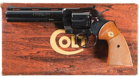 Colt Python Double Action Revolver with Box | Rock Island Auction