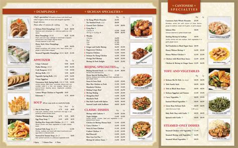 Bo Lings menu in Overland Park, Kansas, USA