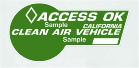 Here's how California's carpool (HOV-lane) stickers work now: updated