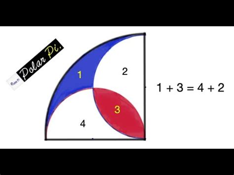 Fun Challenging Geometry [The Quarter Circle ] - YouTube