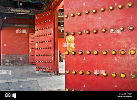 Forbidden City Gates Beijing China Stock Photo - Alamy