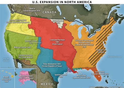 Us Territorial Expansion Map - United States Map States District
