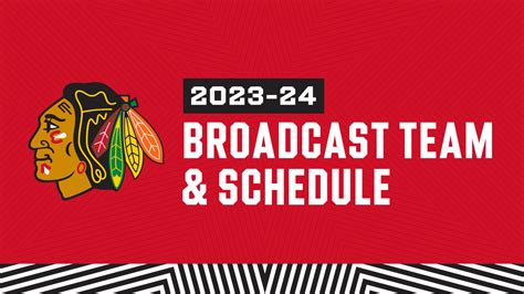 RELEASE: Blackhawks Announce Broadcast Team and 2023-24 Broadcast Schedule | Chicago Blackhawks