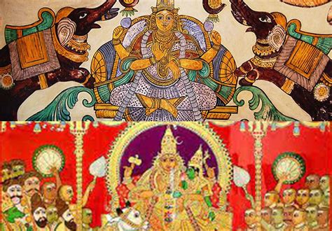 Difference Between Tanjore Painting and Mysore Painting - Ethnic ...