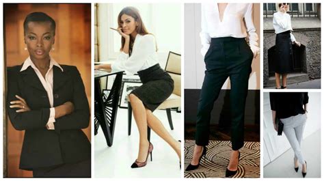 Spring Office Outfits. Business Attire For Women Who Run The World ...