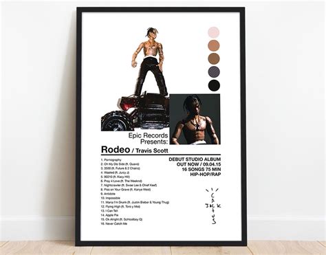 Travis Scott Rodeo poster / Travis Scott Rodeo stampa - Etsy Italia