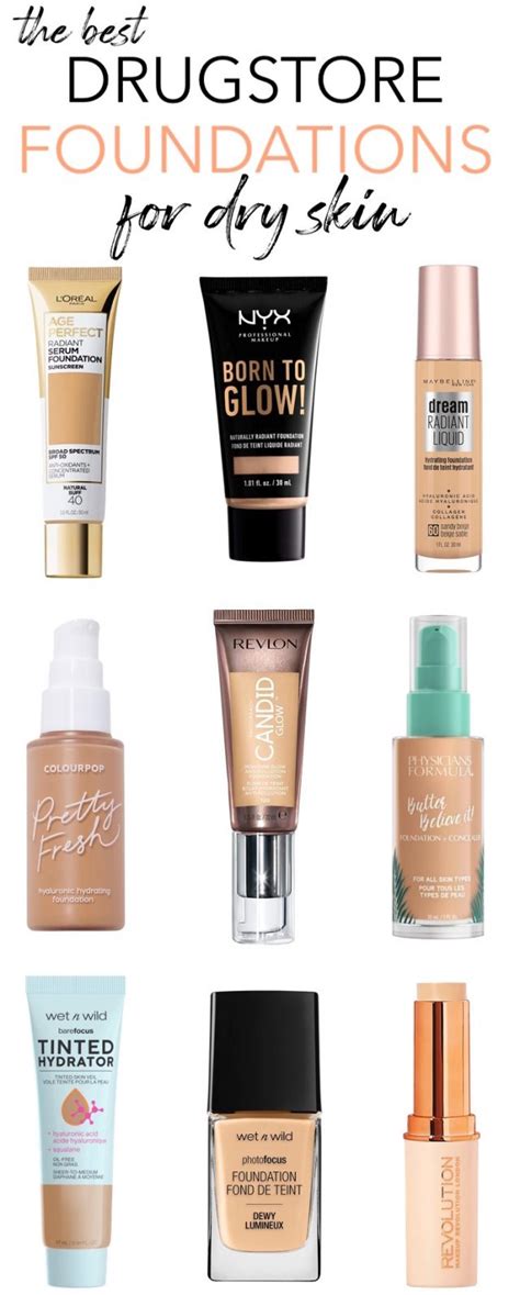 Show Your Glow! Best Drugstore Hydrating Foundations For Dry Skin