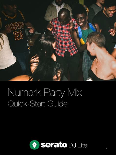 Numark Party Mix Serato DJ Lite Quick-Start Guide | PDF | Button ...