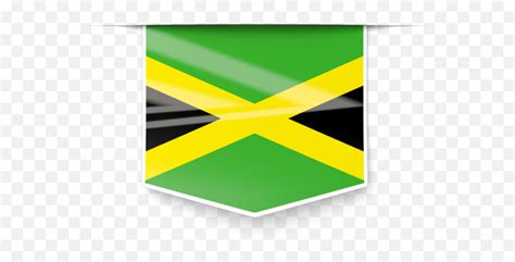 Square Label Illustration Of Flag Of Jamaica Emoji,Jamaican Emoticons - Free Emoji PNG Images ...