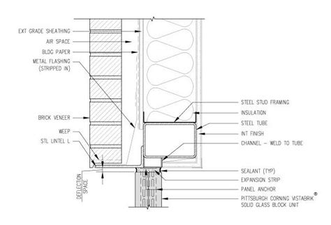 Stud walls, Detailed drawings, Architecture project