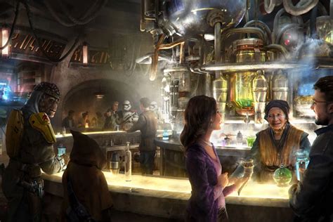 Disney’s Star Wars Land Cantina Looks and Sounds Insane