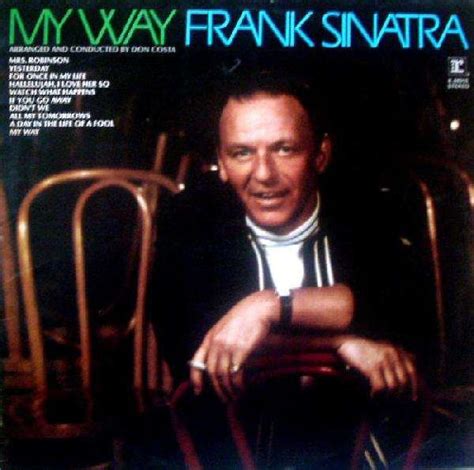 Frank Sinatra - My Way (Vinyl, LP, Album, Mono) | Discogs