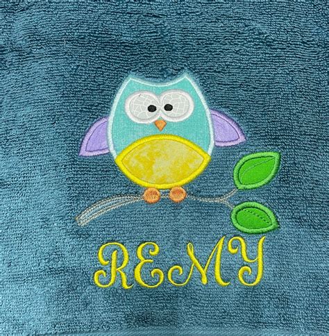 Kids Personalized BATH Towels, Animal Bath Towel, Kids Towel, Personalized Towels, Birthday Gift ...