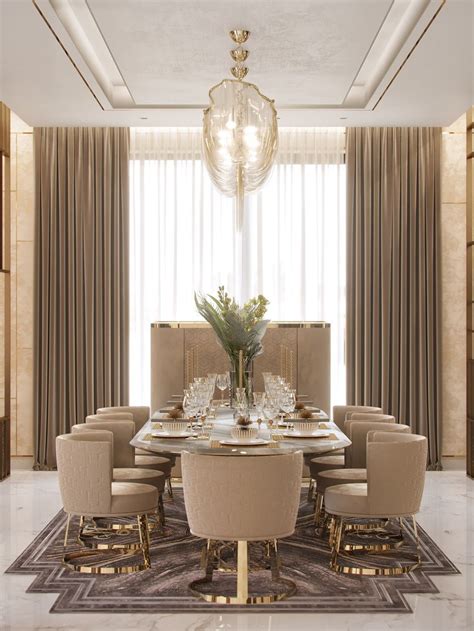 25 Fabulous Luxury Dining Room Design Ideas