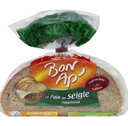 Pain au seigle bon ap' jacquet, 500g - Tous les produits pains - Prixing