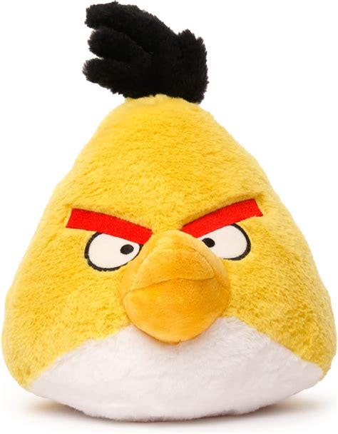 Amazon.com: Mighty Mojo Angry Birds - Chuck - Pájaro amarillo - Muñeca ...