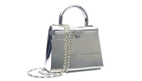 This Sterling silver Hermès Kelly sold at auction for over $63,000