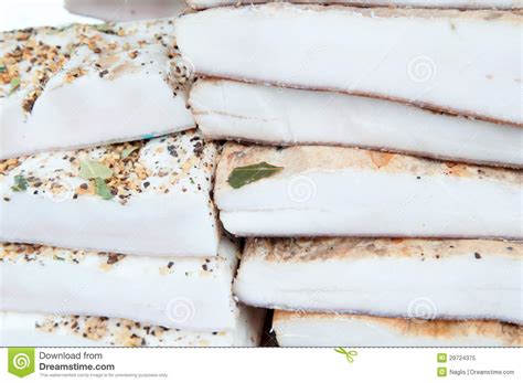 Smoked Bacon Flitch stock image. Image of gourmet, cuisine - 29724375