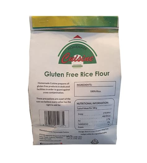 Gluten Free Rice Flour 1 KG - Homemade Cuisine