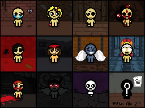 Binding Of Isaac Characters By Overlordflipyp On Deviantart 652