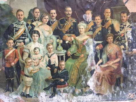 GERMAN ROYAL FAMILY Portrait début des années 1900 très rare - Etsy France