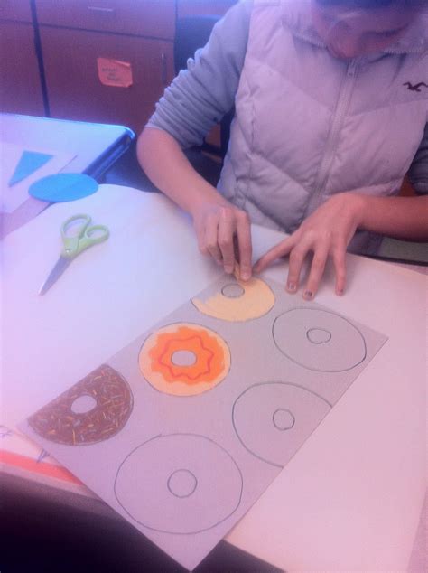 Wayne Thiebaud lesson - students create their own templates for ...