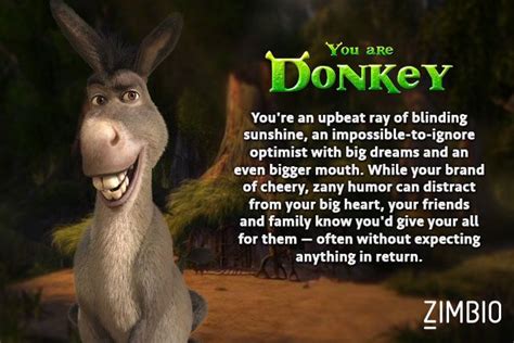 Shrek Donkey Quotes Google Zoeken Shrek Hoeden