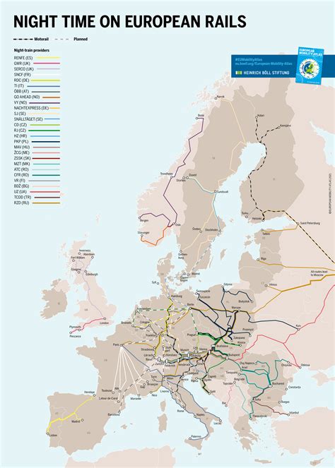 Night trains make a comeback across Europe. More and more people want to respect the climate ...