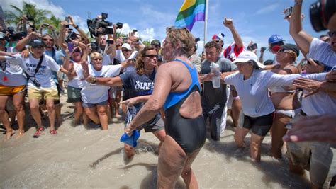 Cuba-to-Florida swimmer: 'You're never too old'