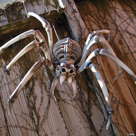 Giant Halloween Skeleton Spider