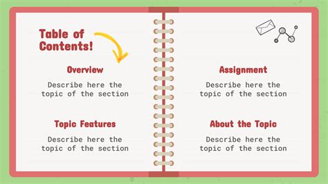 Notebook Lesson Plan Powerpoint Template - GreatPPT