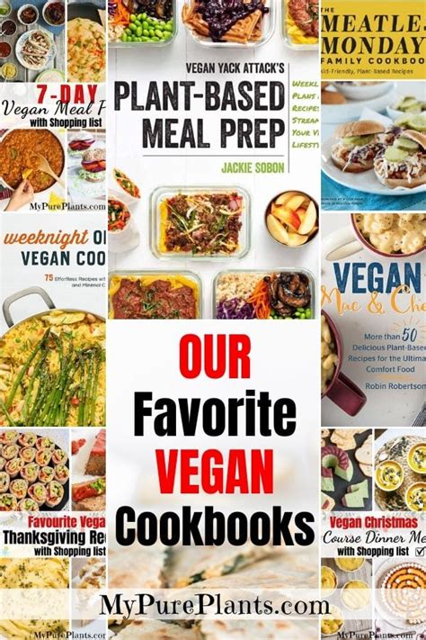 Vegan Cookbooks (both FREE ones and Hardcovers) - My Pure Plants