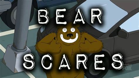 Family guy - All "Bear scares" scenes + shirt.gov - YouTube