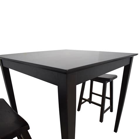 80% OFF - IKEA IKEA Bar Table and Stools / Tables