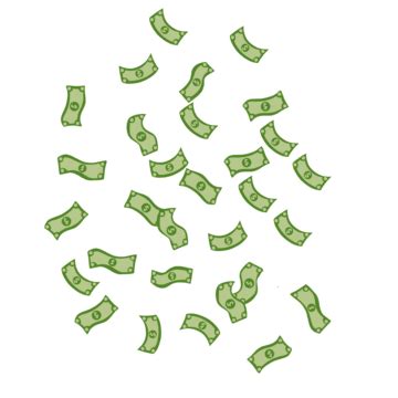 Flying Dollars PNG Transparent Images Free Download | Vector Files | Pngtree