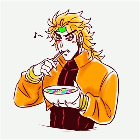 DIO eating fruit loops | Fandom