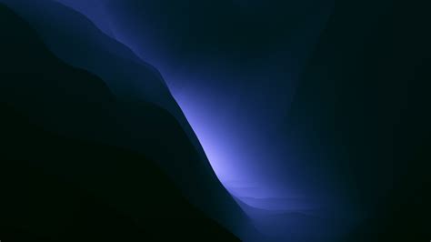 Macos Monterey Dark Wallpaper 4k