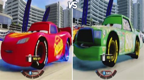 Cars 3: Driven to Win - Lightning McQueen vs Chick Hicks | CoOp Race Gameplay (HD) [1080p60FPS ...