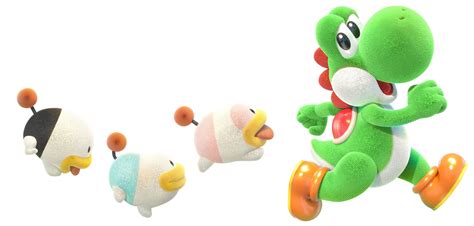 Yoshi's Crafted World screenshots and art