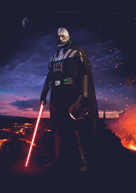 Young Darth Vader on Mustafar :: Behance