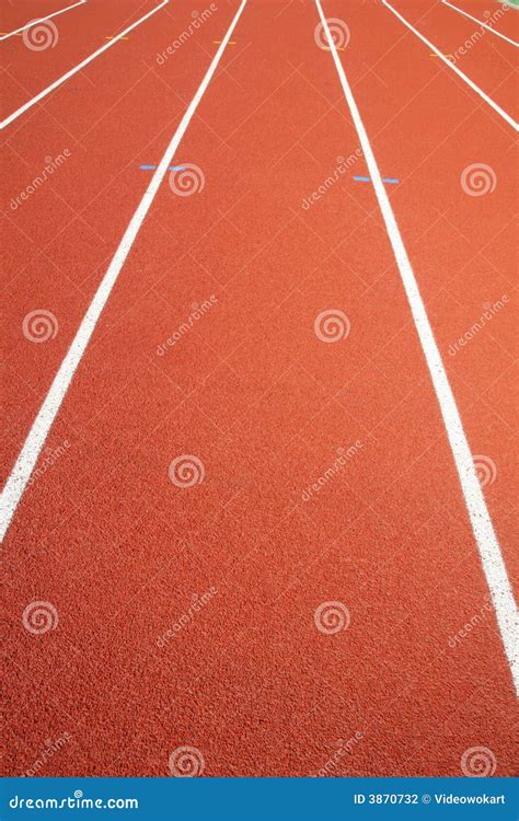 Red race track stock photo. Image of compete, track, texture - 3870732
