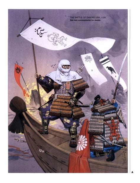 Genpei War Ninja, Sailing Art, Samurai Artwork, Tribal Warrior, Japanese Warrior, Japanese ...