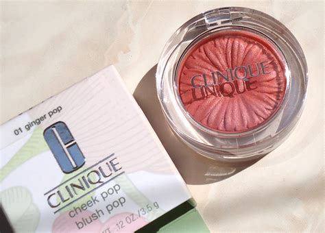 Clinique Cheek Pop blush Ginger Pop review & swatches | Makeupholic World