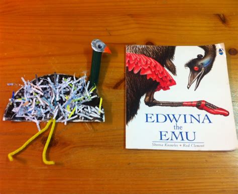 Edwina the Emu Storytime Craft - Fun Activities for Kids